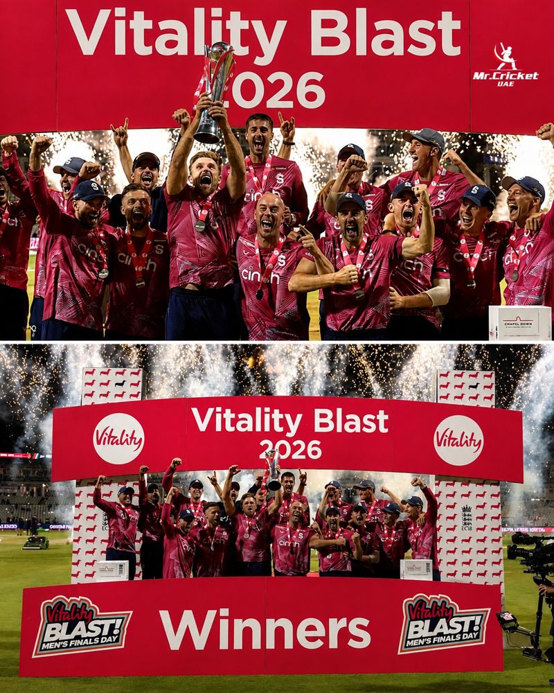 northampton county cricket club win the T20 trophy
